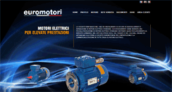 Desktop Screenshot of euromotori.it